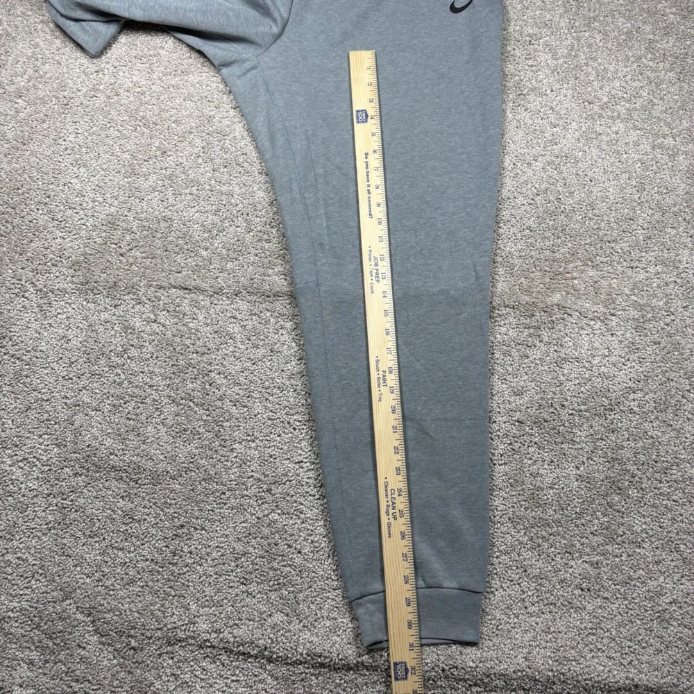 Nike TCU Horned Frogs Basketball Dri-FIT Practice Fleece Tapered Pants XLT Grey